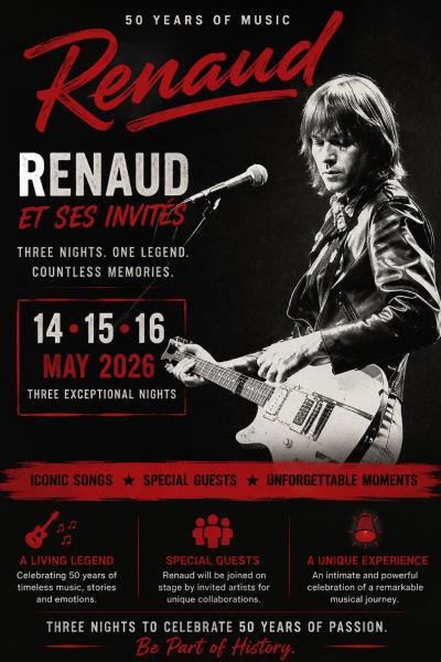 Renaud et Ses Invités – 50 Ans de Carrière