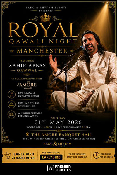 Royal Qawali Night 2026 - Manchester
