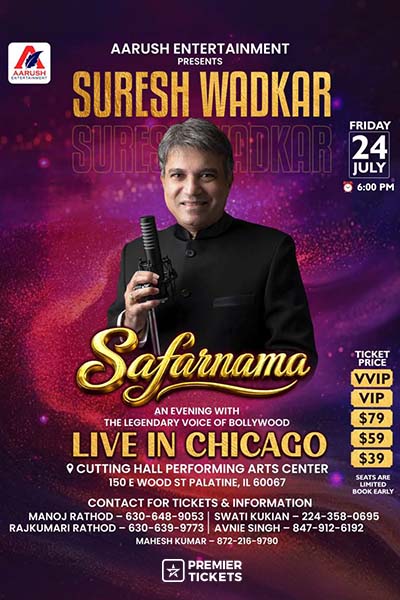 Safaranama - A Legendary Voice Of Bollywood With Suresh Wadkar 2026