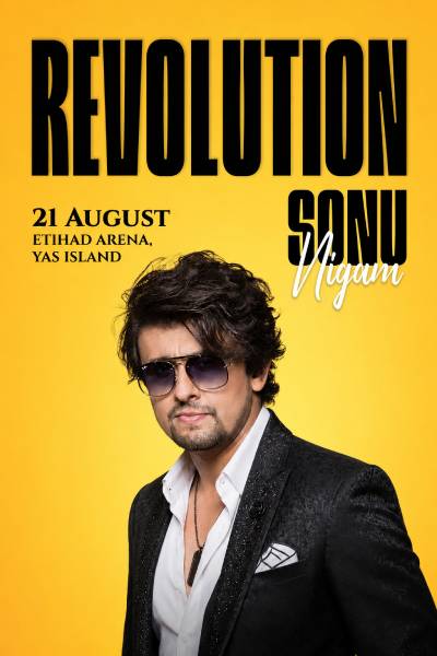 The Revolution Tour - Sonu Nigam in Abu Dhabi 2026
