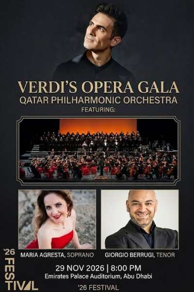 Verdi’s Opera Gala at Abu Dhabi Festival 2026