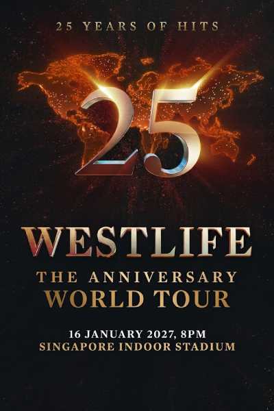 Westlife 25 - The Anniversary World Tour 2026