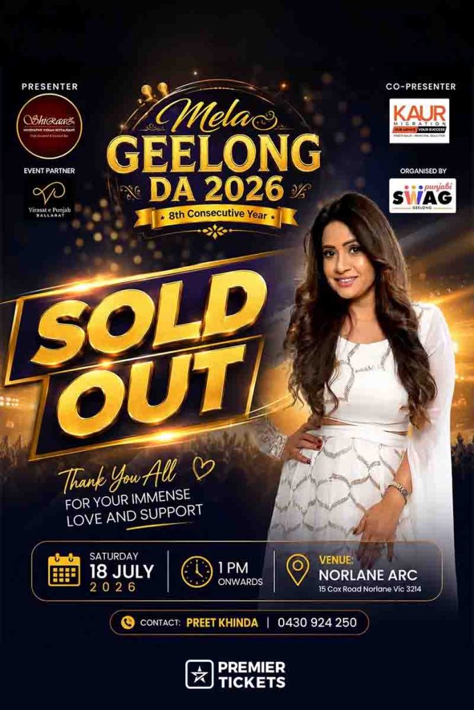 Mela Geelong Da 2026 - Live with Miss Pooja