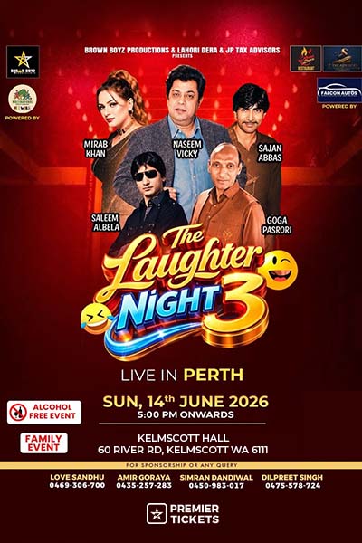 The Laughter Night 3 - Live In Perth 2026