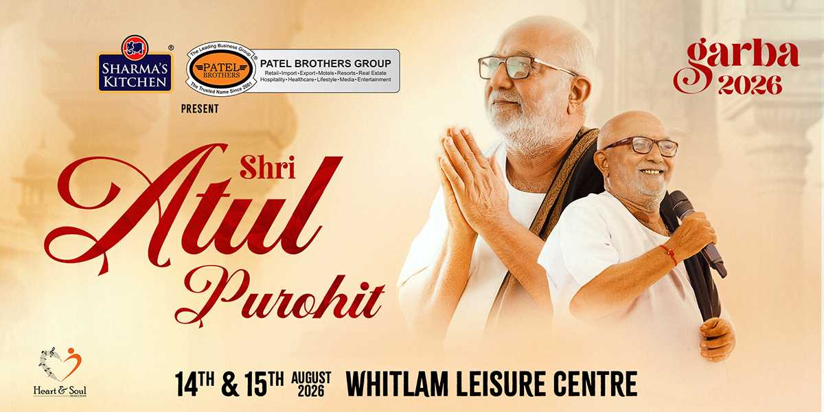 Shri Atul Purohit Garba in Sydney 2026