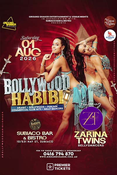 Bollywood Habibi Is Back - Perth 2026