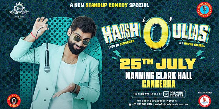 Harsh Gujral Live in Canberra - 2026 Harsh Gujral Live in Canberra - 2026