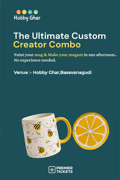 Clay Magnet & Mug Painting Workshop 2026 | Basavanagudi