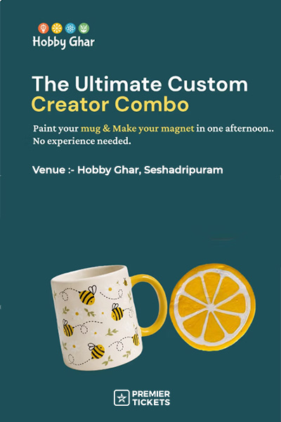 Clay Magnet & Mug Painting Workshop 2026 | Seshadripuram