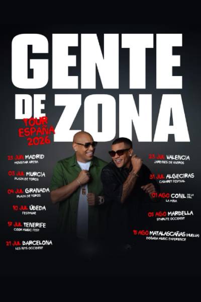 Gente De Zona - Barcelona 2026 Gente De Zona - Barcelona 2026
