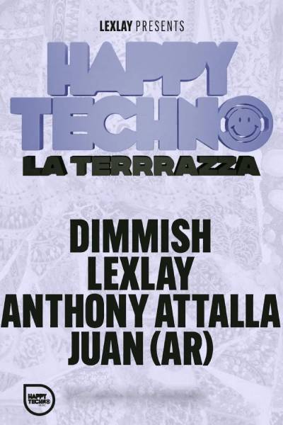 Happy Techno at La Terrrazza Barcelona 2026