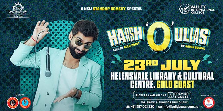 Harsh Gujral Live Harsh Gujral Live in Gold Coast- 2026