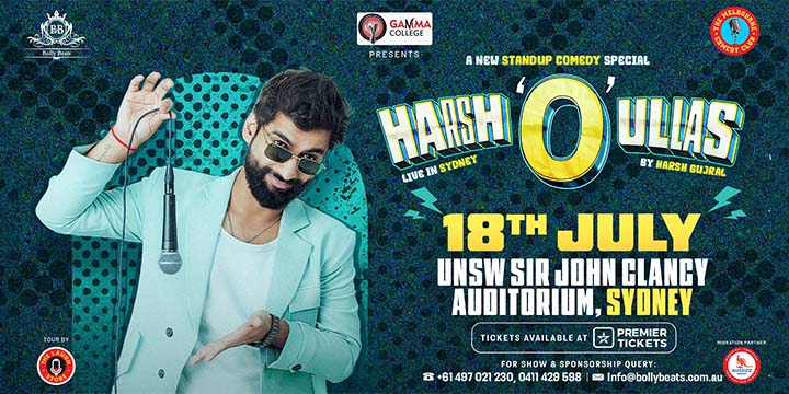 Harsh Gujral Live in Sydney 2026 Harsh Gujral Live in Sydney 2026