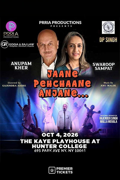 Jaane Pehchaane Anjane a Musical Play by Anupam Kher & Swaroop Sampat 2026