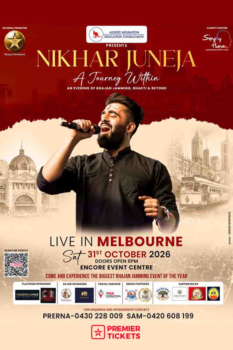 Nikhar Juneja Live in Melbourne 2026 – A Journey Within