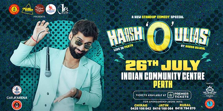 Harsh Gujral Live in Perth - 2026 Harsh Gujral Live in Perth - 2026
