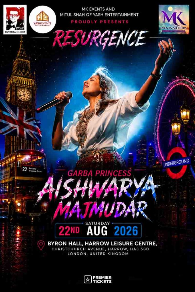 Rangtali 2026 With Aishwarya Majmudar in Harrow