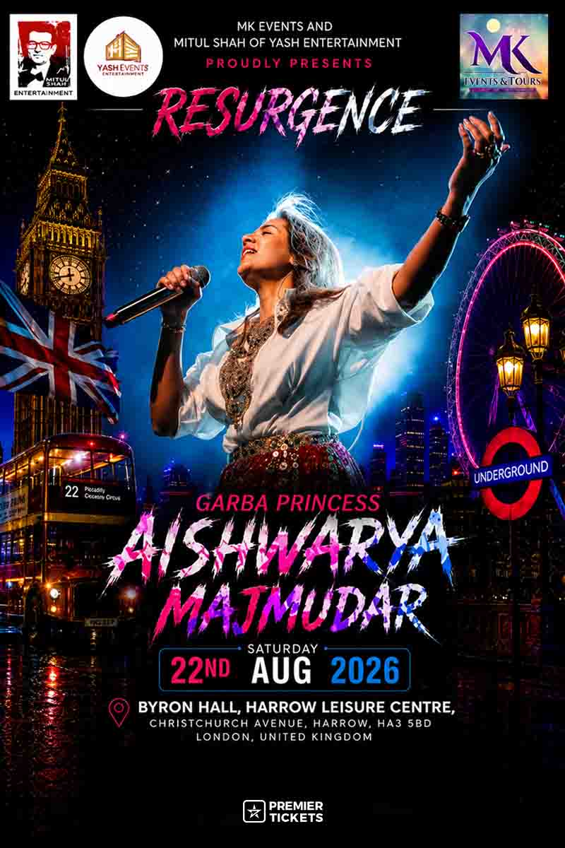 Rangtali 2026 With Aishwarya Majmudar in Harrow