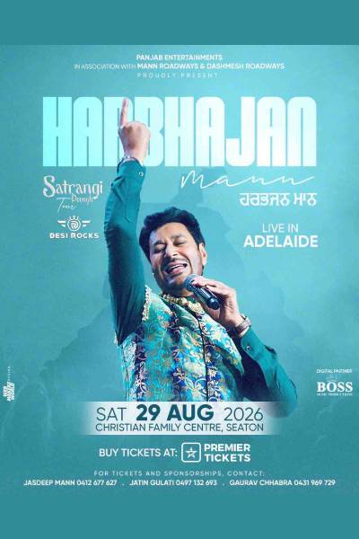 Satrangi Peengh by Harbhajan Maan in Adelaide - 2026