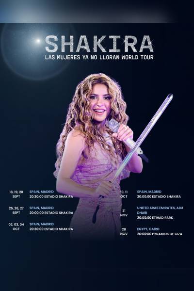 Shakira - Madrid 2026 ||