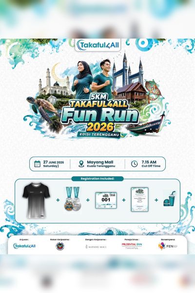Takaful4All Fun Run 2026 - Edisi Terengganu