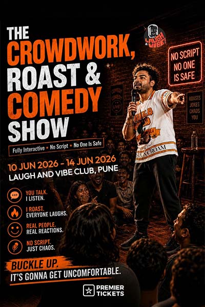 The Crowdwork – Roast & Comedy Show 2026