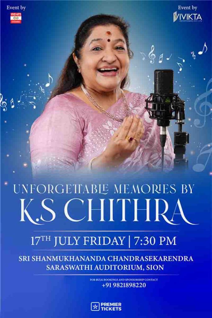Unforgettable Memories by K.S Chithra 2026 - Mumbai