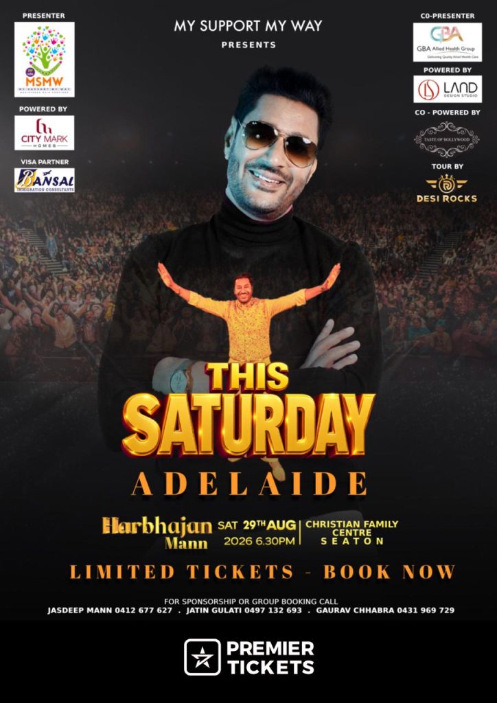 Satrangi Peengh by Harbhajan Maan in Adelaide - 2026