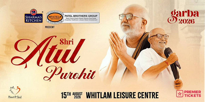 Shri Atul Purohit Garba in Sydney 2026 -15th August
