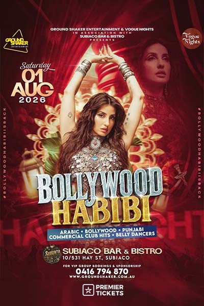 Bollywood Habibi Is Back - Perth 2026
