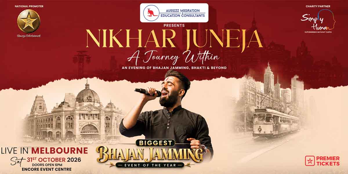 Nikhar Juneja Live in Melbourne 2026 - A Journey Within