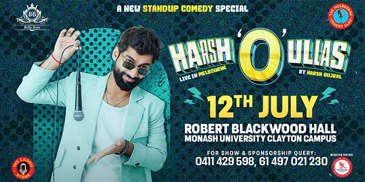 Harsh Gujral Live in Melbourne 2026 Harsh Gujral Live in Melbourne 2026