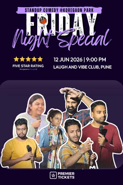 Friday Night Special Standup Comedy at Koregaon Park 2026