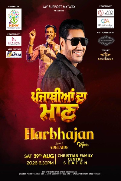 Satrangi Peengh by Harbhajan Maan in Adelaide - 2026