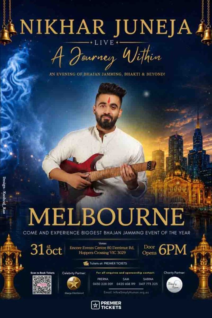 Nikhar Juneja Live in Melbourne 2026 - A journey Within