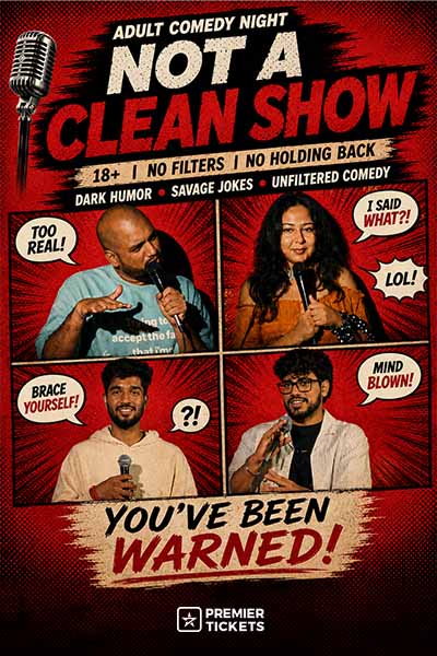 Not a Clean Show | Adult Comedy Night  2026