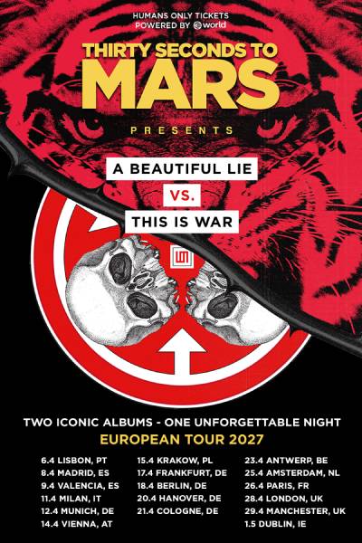 30 Seconds to Mars - Valencia | 9 April 2027