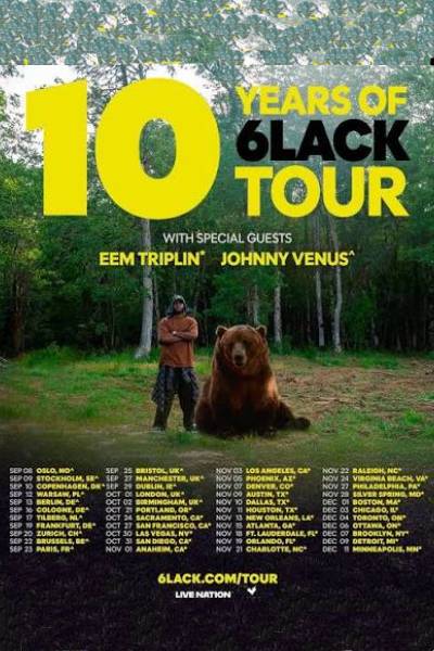 6LACK - Oslo 2026