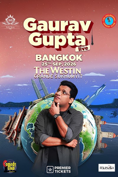 Standup Comedy by Gaurav Gupta Live in Bangkok - 2026