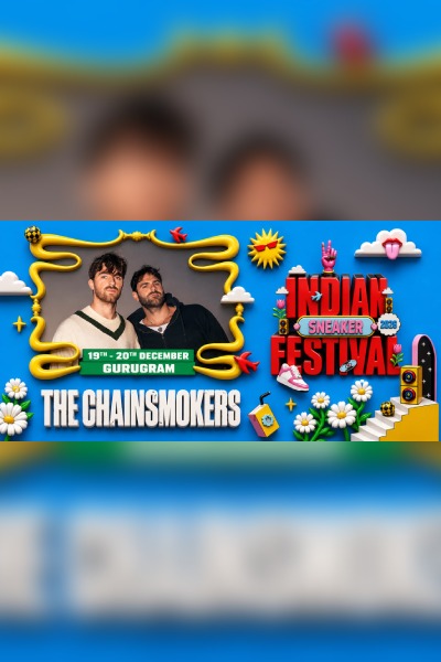 Indian Sneaker Fstival ft. The Chainsmokers 2026 Delhi