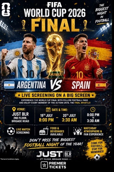 Argentina vs Spain - FIFA World Cup 2026 Live Screening