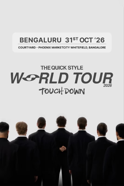 Quick Style India Tour 2026 | Bengaluru