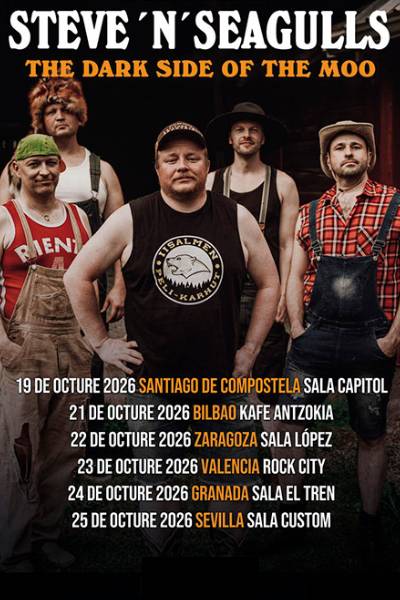 Steve 'N' Seagulls - Zaragoza 2026