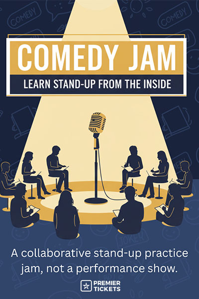 Comedy Jam – Learn Stand-Up from the Inside 2026 | 7 Aug