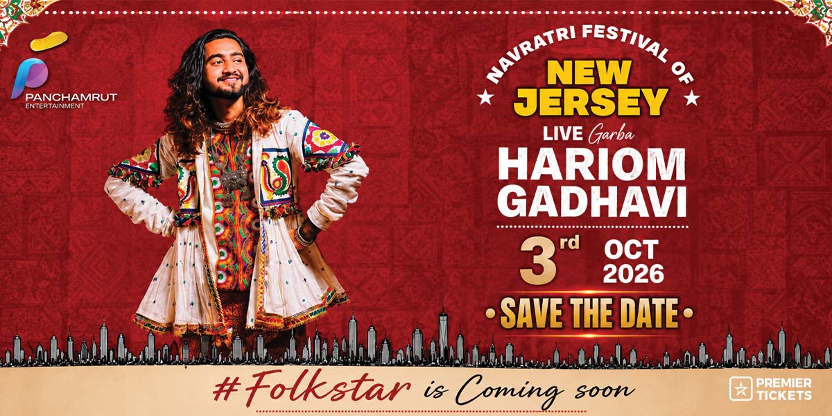 Hariom Ghadvi Garba Live in New Jersey 2026 