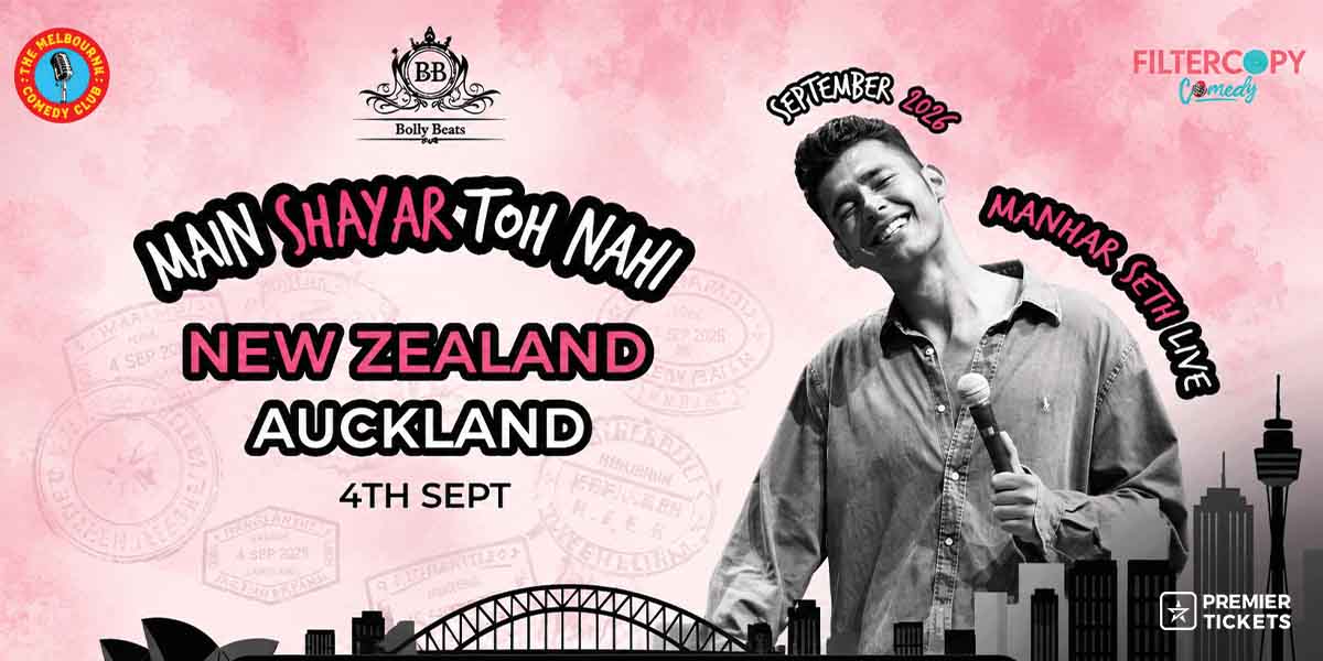 Main Shayar Toh Nahi ft. Manhar Seth Live in Auckland 2026