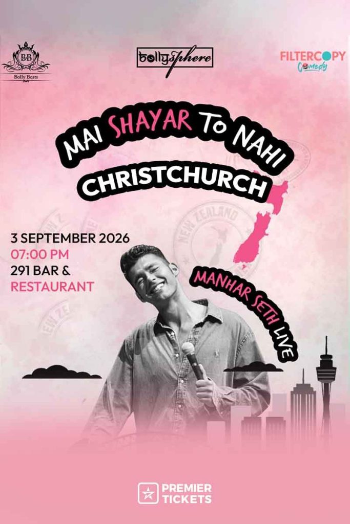 Main Shayar Toh Nahi ft. Manhar Seth Live in Christchurch 2026