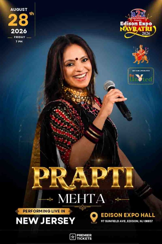 Navratri Garba with Prapti Mehta Live in New Jersey 2026 Navratri Garba with Prapti Mehta Live in New Jersey 2026