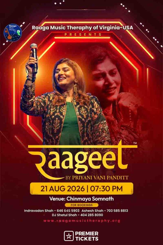Raageet by Priyani Vani Panditt live in Washington DC 2026 Raageet by Priyani Vani Panditt live in Washington DC 2026
