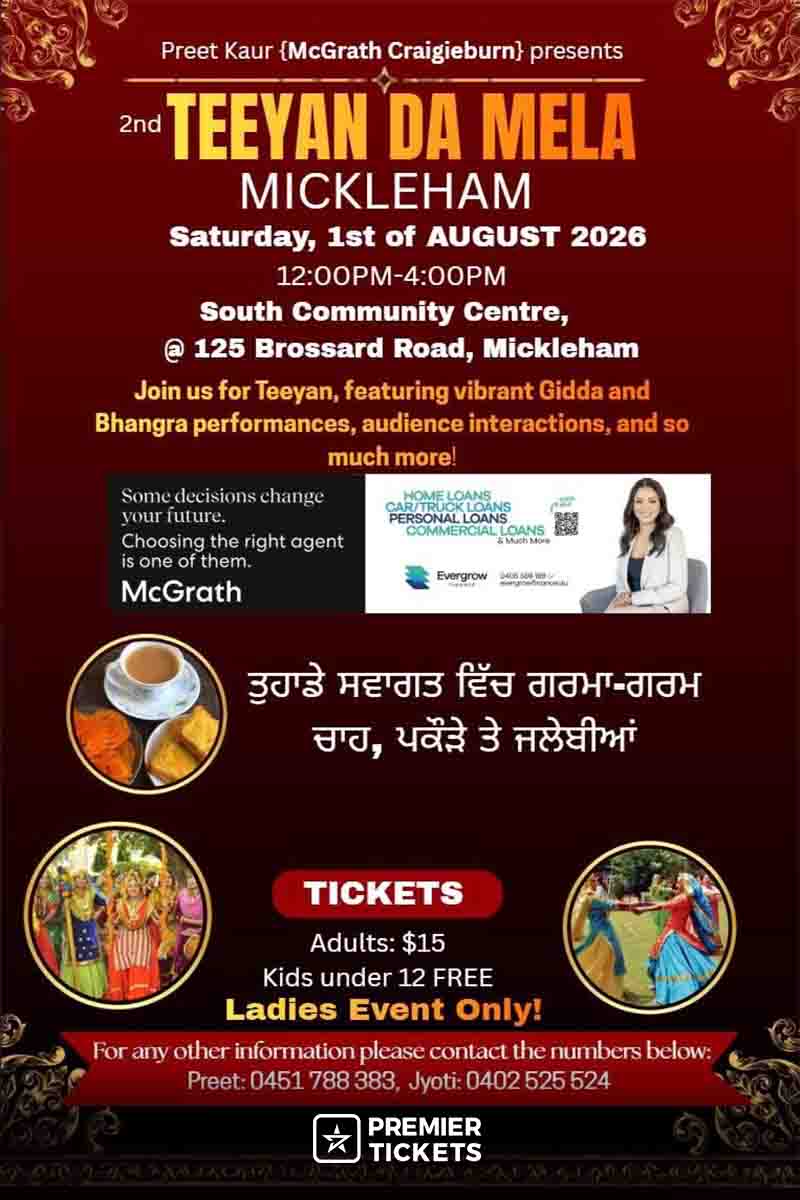 TEEYAN DA MELA 2026 – MICKLEHAM